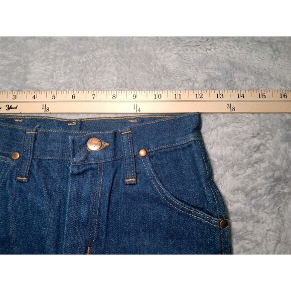 Vintage Wrangler Student Straight Leg Jeans 26x32 Deadstock NWT 70s Made in USA - Picture 7 of 12